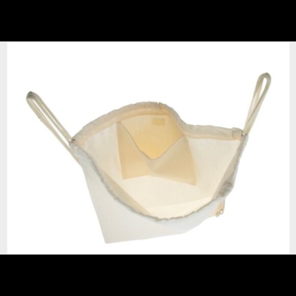 𝅺🧡🖤🧡FREE CUSTOM NAME🖤Drawstring Canvas Backpack - Picture 3 of 3